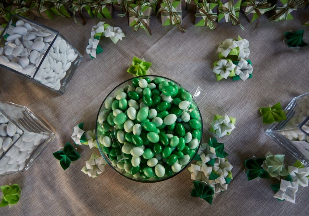 confettata verde